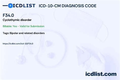 Cyclothymic disorder icd 10 -); major depressive disorder, single episode (F32